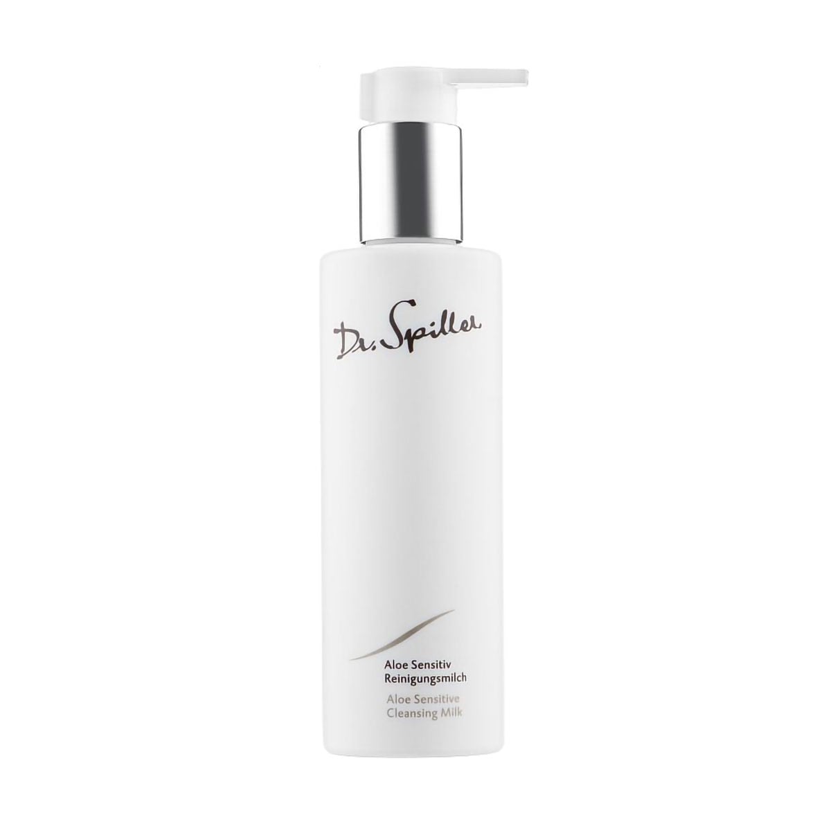 Очищувальне молочко для обличчя Dr. Spiller Aloe Sensitive Cleansing Milk для сухої та чутливої шкіри, 200 мл